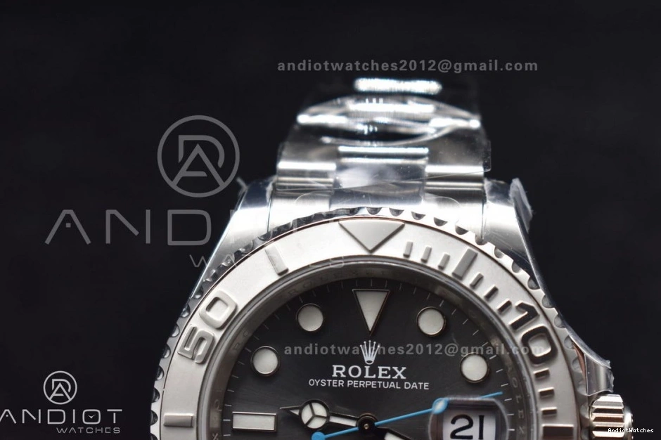 126622 FreshLook Dial Bracelet Steel on Best Edition SS 1:1 VR Clean Yacht-Master 491 904L Gray 0203